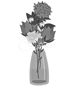 Florist Choice Funeral Vase Arrangement